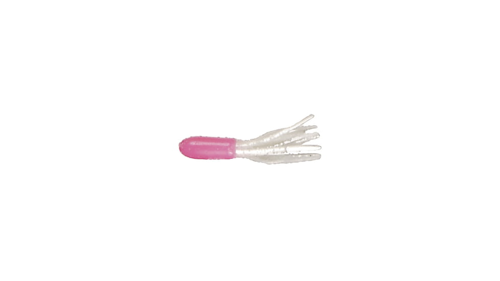 Mizmo Specs Crappie Tube, 1 1/2in, Pink/Pearl, 15/Pack, 11007