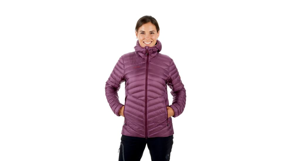 Mammut Broad Peak Hooded Down Insulated Jacket - Women's, Grape-Beet, S, 1013-00350-40007-113