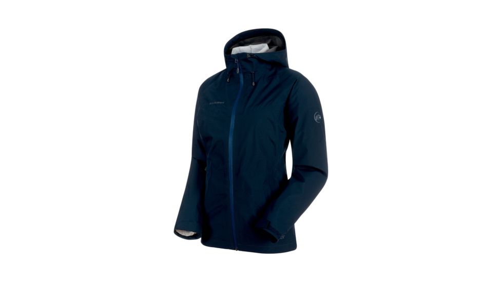 Mammut Convey 3 in 1 Hardshell Hooded Jacket - Women's, Marine-Marble, S, 1010-26490-50102-113