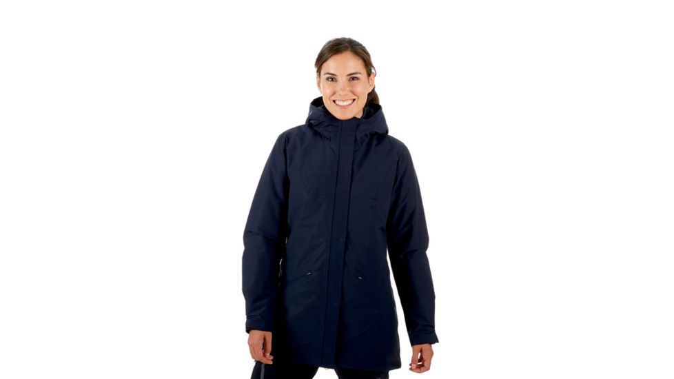 Mammut Chamuera Hardshell Thermo Hooded Parka - Women's, Marine, XL, 1010-26450-5118-116