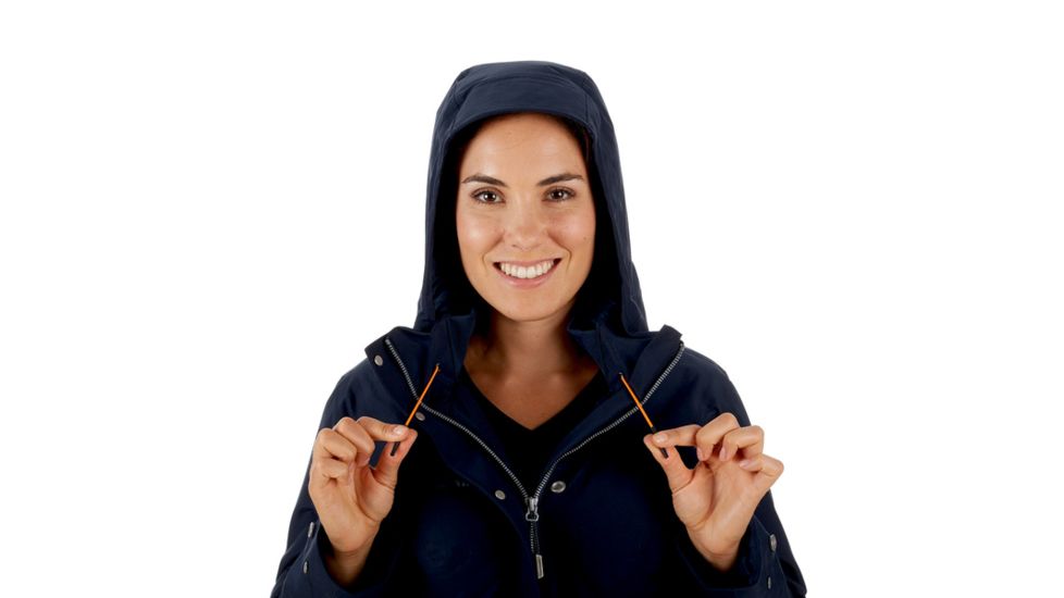 Mammut Chamuera Hardshell Thermo Hooded Parka - Women's, Marine, XL, 1010-26450-5118-116