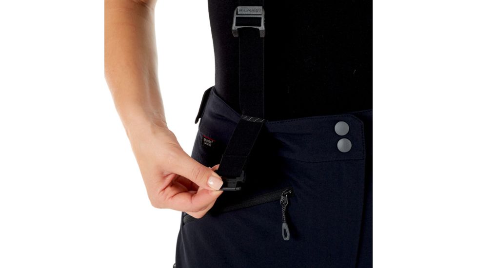 Mammut Base Jump Touring Softshell Pants - Women's, Black-Phantom, 6, 1021-00090-00189-36-10