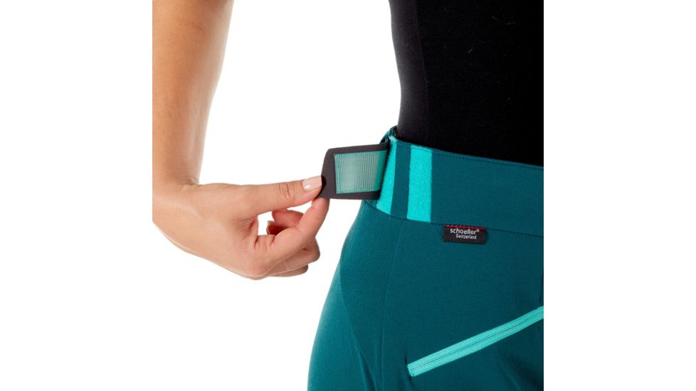 Mammut Base Jump Touring Softshell Pants - Women's, Teal-Atoll, 4, 1021-00090-40027-34-10