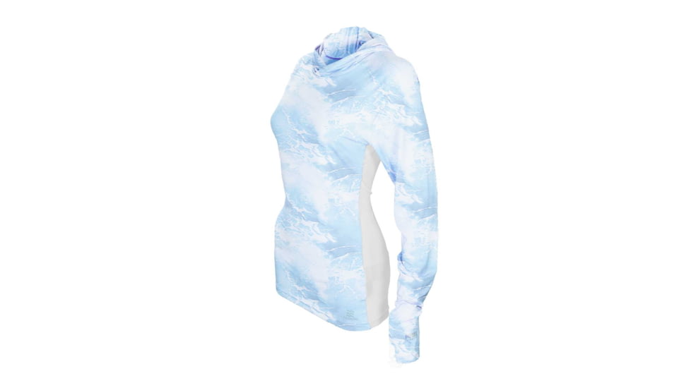 Mobile Cooling Dri Release Cooling Hoodie - Womens, Ocean, Extra Large, MCWT03390521