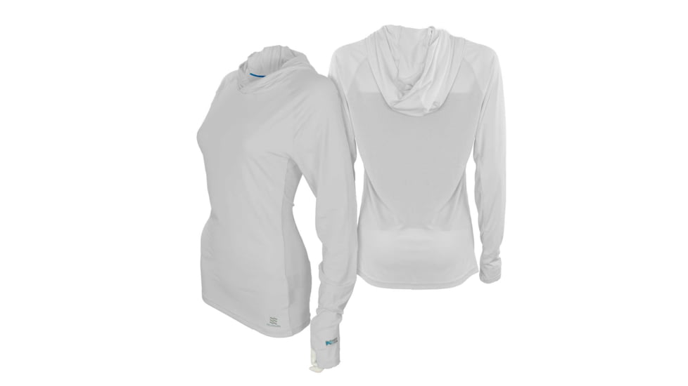 Mobile Cooling Dri Release Cooling Hoodie - Womens, White, Large, MCWT03040421