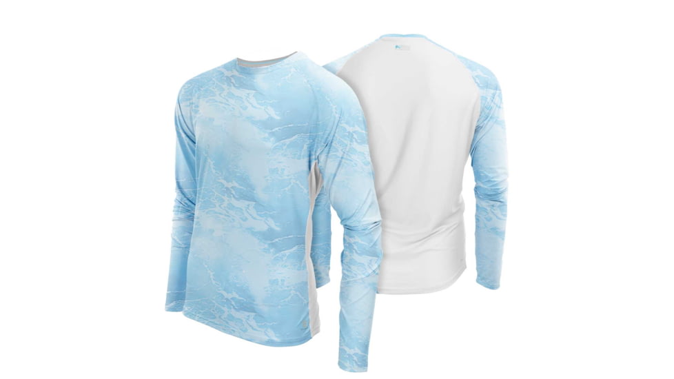 Mobile Cooling Dri Release Long Sleeve Shirt - Mens, Ocean, Extra Large, MCMT05390521