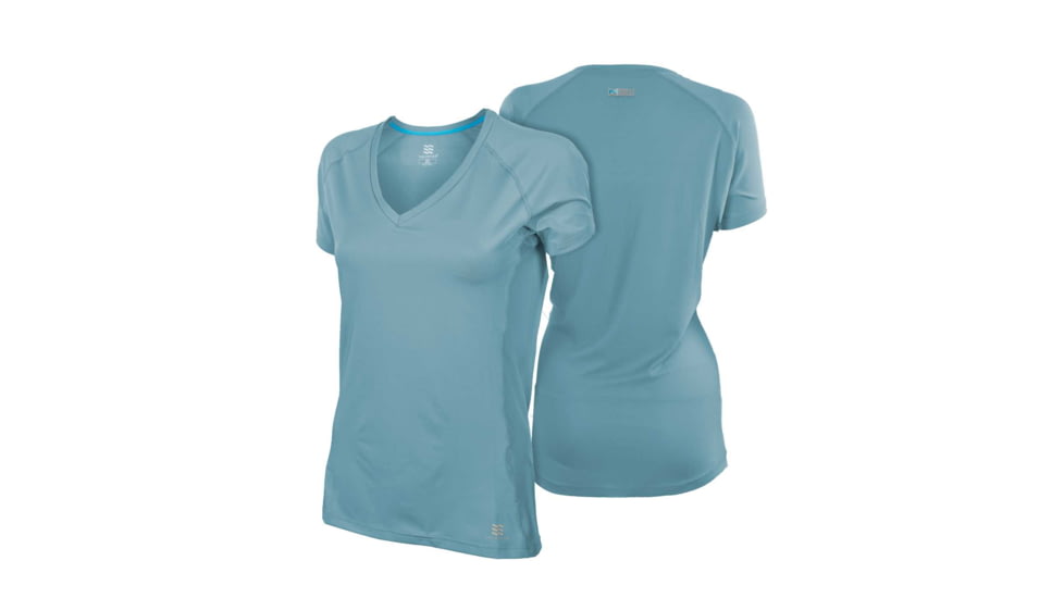 Mobile Cooling Dri Release Short Sleeve Shirt - Womens, Sky, Large, MCWT02400421