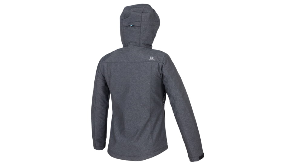 Mobile Warming 7.4V Heated Adventure Waterproof Jacket - Womens, Heather Gray, Extra Small, MWWJ10220120