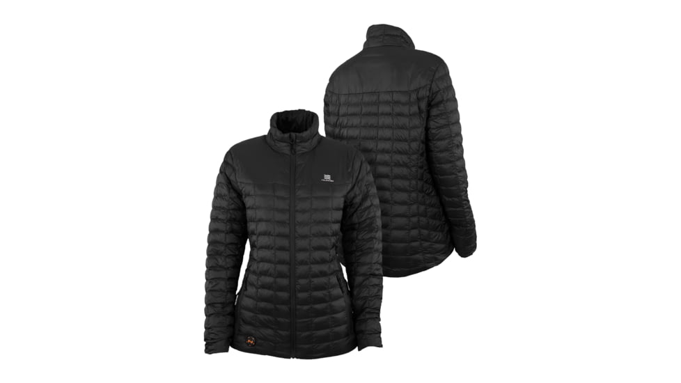 Mobile Warming 7.4V Heated Back Country Jacket - Womens, Black, Extra Small, MWWJ04010120