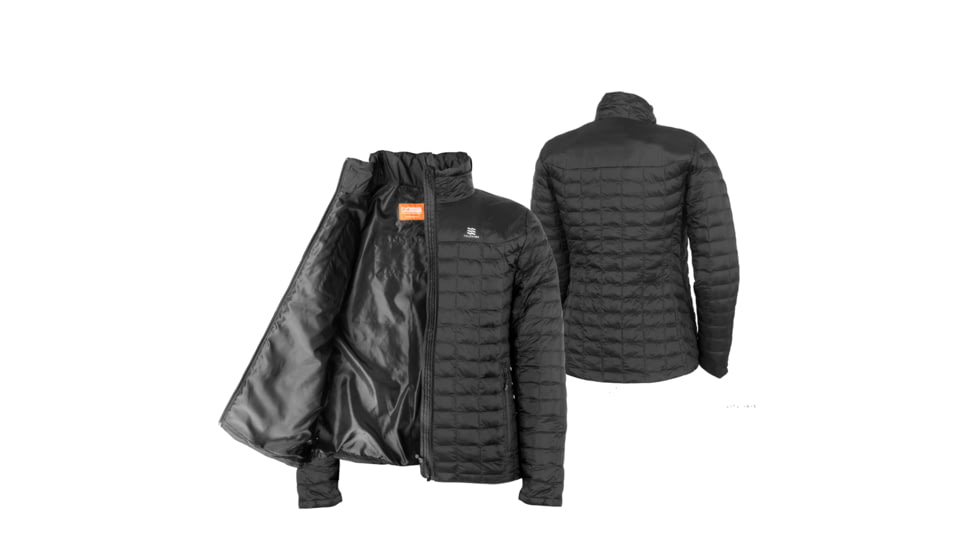 Mobile Warming 7.4V Heated Back Country Jacket - Womens, Black, Extra Small, MWWJ04010120