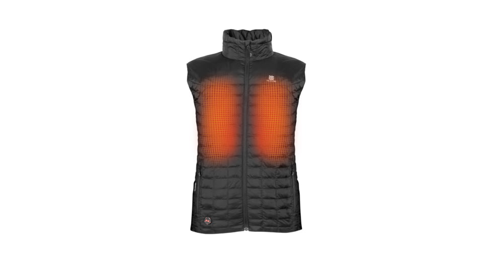 Mobile Warming 7.4V Heated Back Country Vest - Mens, Black, Small, MWMV04010220
