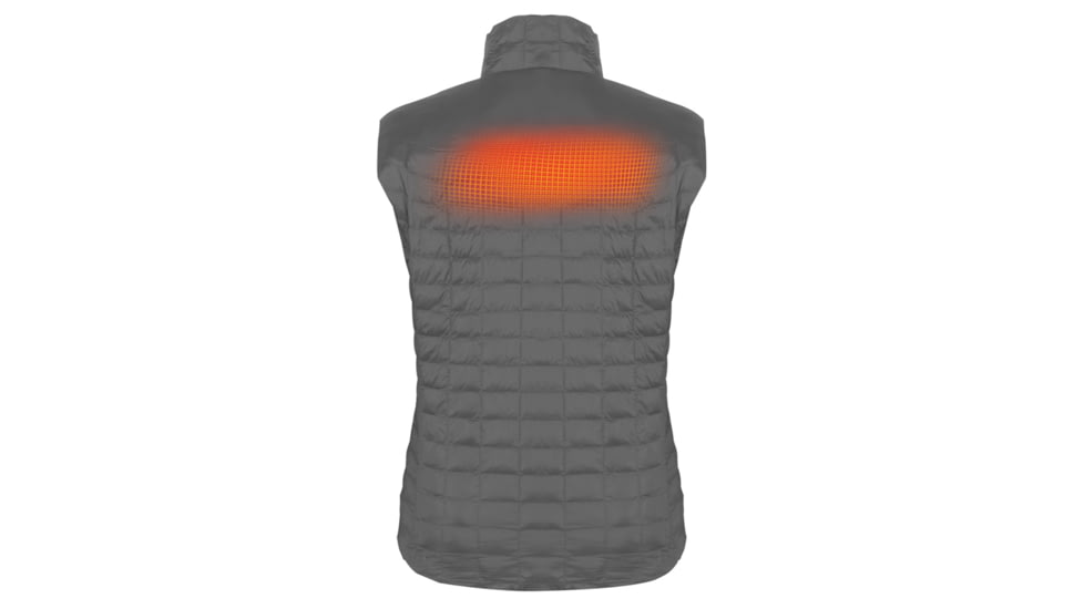 Mobile Warming 7.4V Heated Back Country Vest - Mens, Slate, Large, MWMV04320420