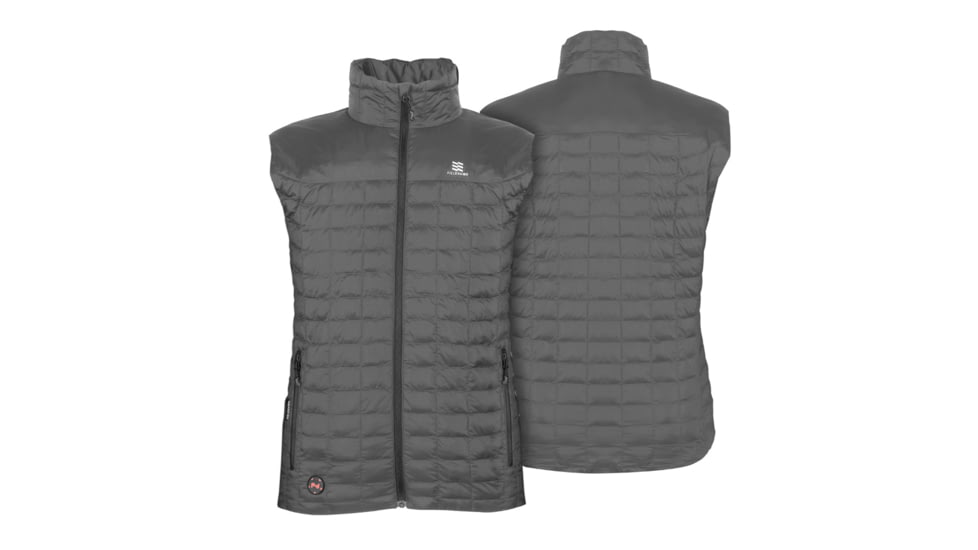 Mobile Warming 7.4V Heated Back Country Vest - Mens, Slate, Large, MWMV04320420