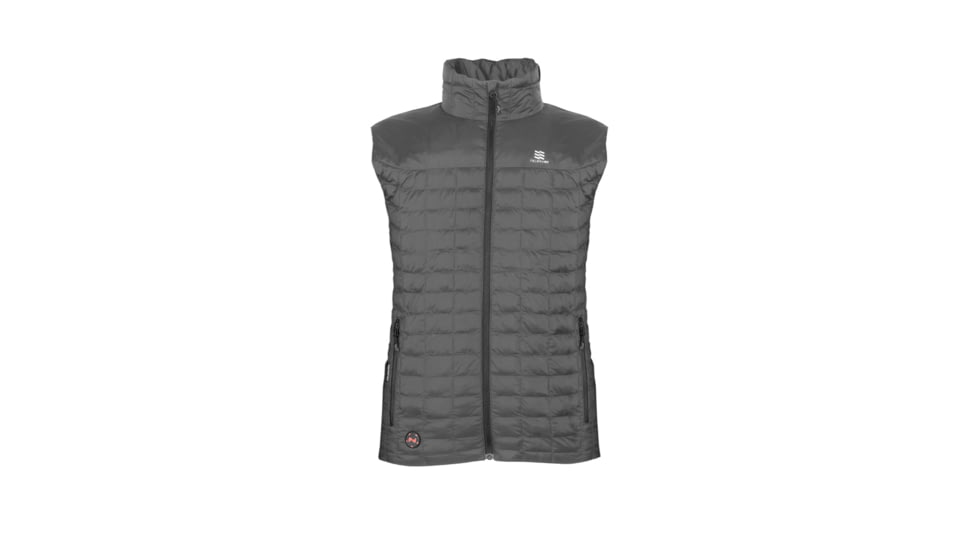 Mobile Warming 7.4V Heated Back Country Vest - Mens, Slate, Large, MWMV04320420