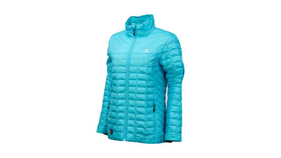 Mobile Warming 7.4V Heated Backcountry Jacket - Womens, Scuba Blue, Medium, MWWJ04050321