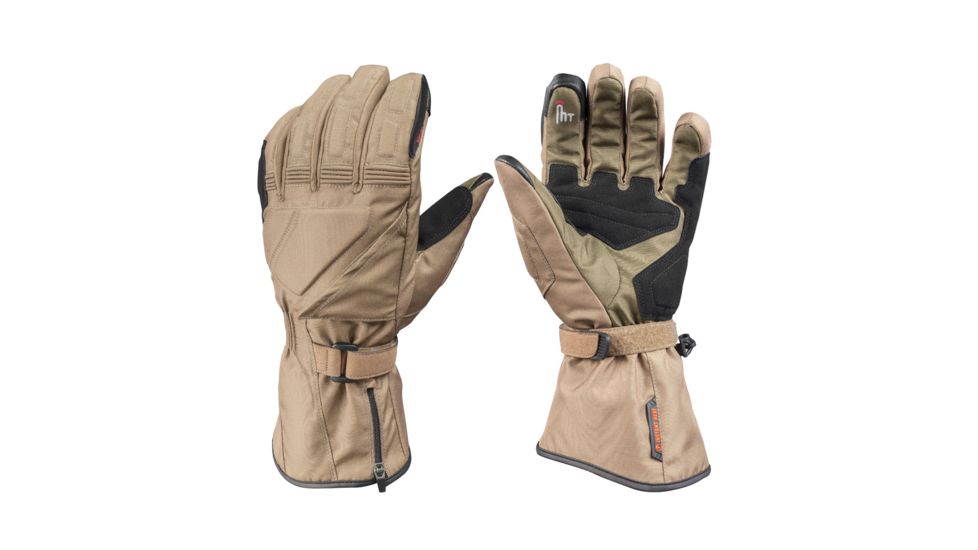 Mobile Warming 7.4V Heated Desert Storm Glove - Mens, Coyote, Extra Small, MWUG12330120