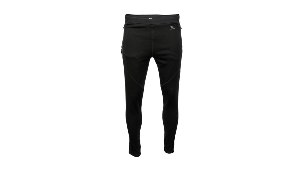 Mobile Warming 7.4V Heated Merino Baselayer Pant - Mens, Black, Large, MWMP21010421