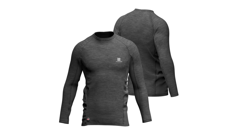 Mobile Warming 7.4V Heated Primer Baselayer Shirt - Mens, Gray, Large, MWMT11010420