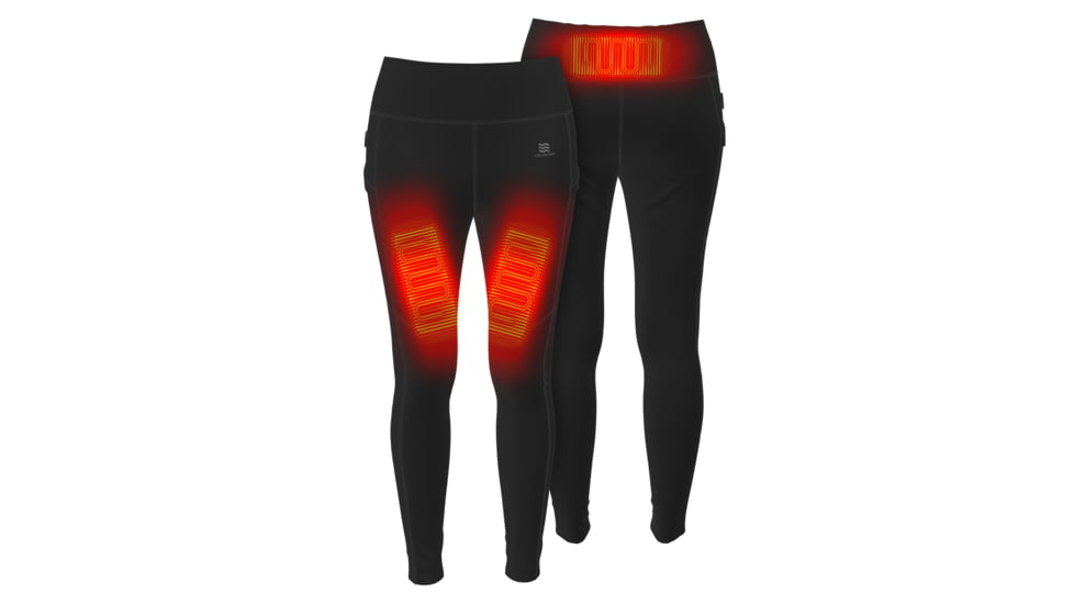 Mobile Warming 7.4V Heated Proton Baselayer Pant - Womens, Black, Small, MWWP22010221