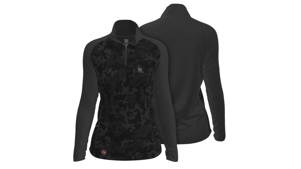 Mobile Warming 7.4V Heated Proton Baselayer Shirt - Womens, Black Camo, Medium, MWWT15010321