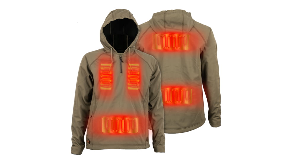Mobile Warming 7.4V Heated Tundra Performance Jacket - Mens, Morel, Large, MWMJ31340421