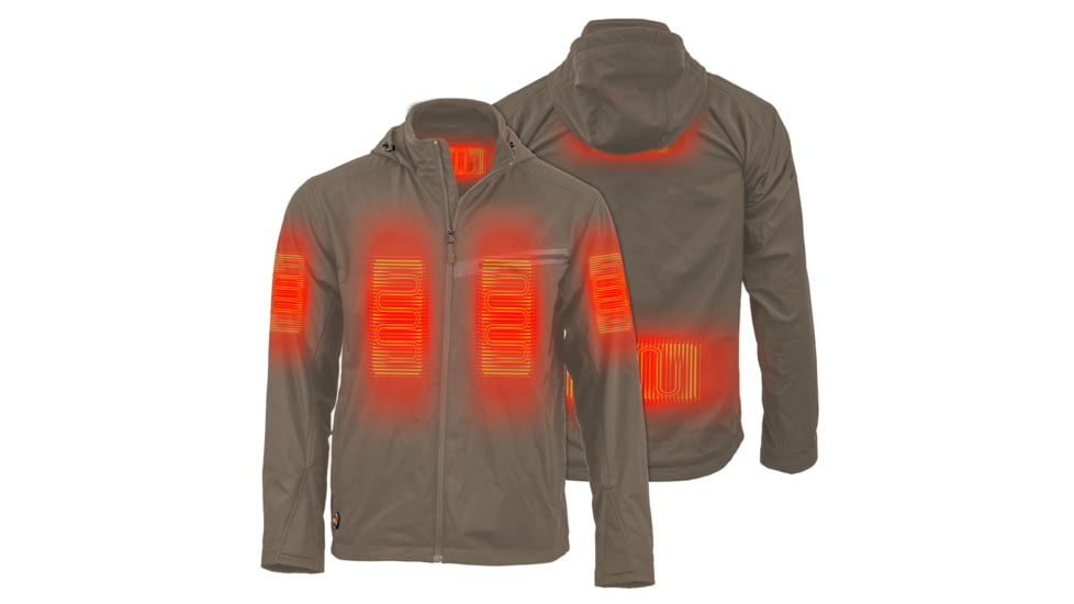 Mobile Warming 7.4V Heated Tundra Performance Jacket - Mens, Morel, Large, MWMJ31340421