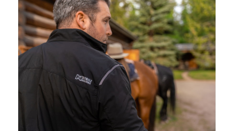 Mobile Warming Alpine Bluetooth Jacket - Mens, Black, Medium, MWJ19M20-01-03