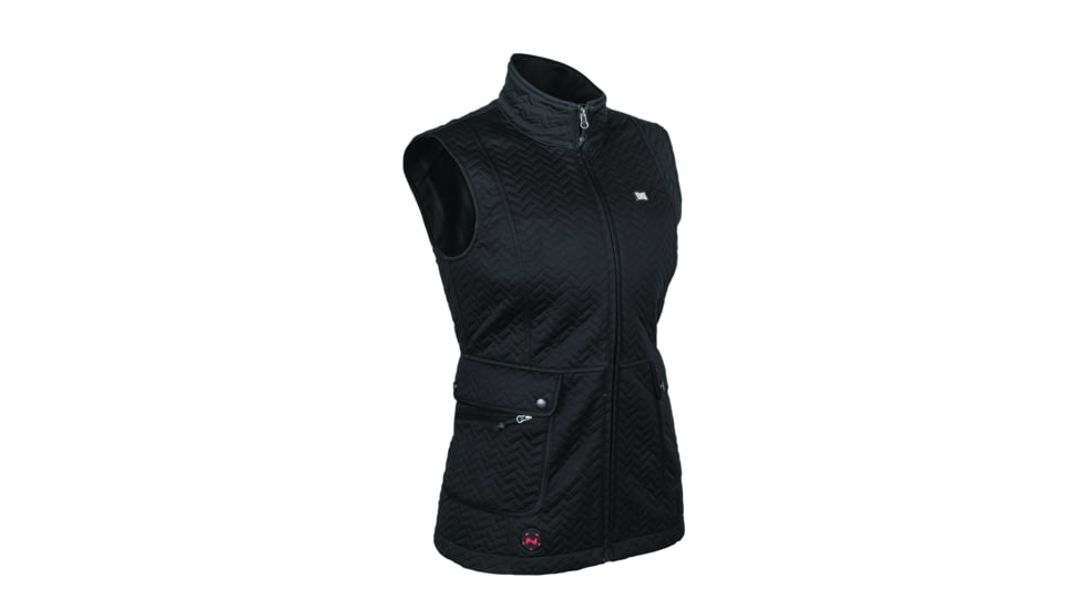 Mobile Warming Cascade Vest - Womens, Black, Medium, MWJ19W09-01-03