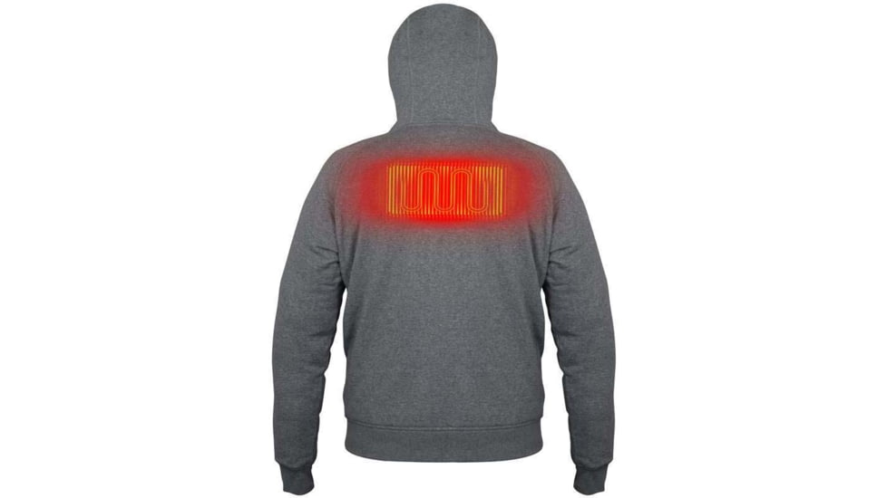 Mobile Warming Mens Phase 2.0 Hoodie Dark Gray X-large