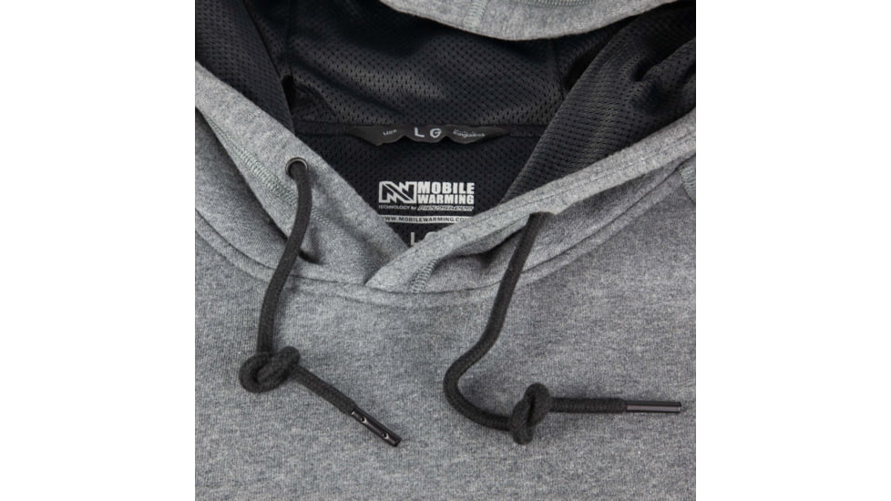 Mobile Warming Mens Phase 2.0 Hoodie Dark Gray X-large