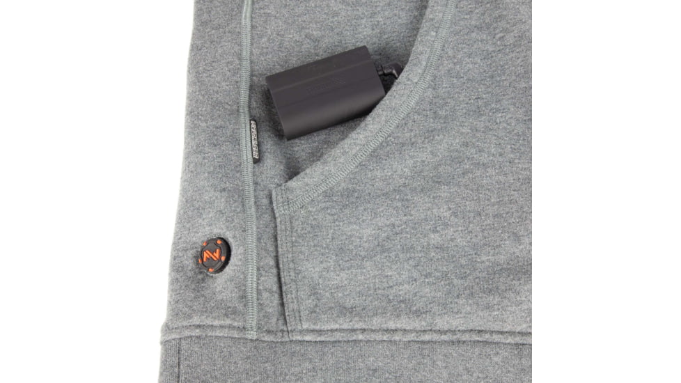Mobile Warming Mens Phase 2.0 Hoodie Dark Gray X-large