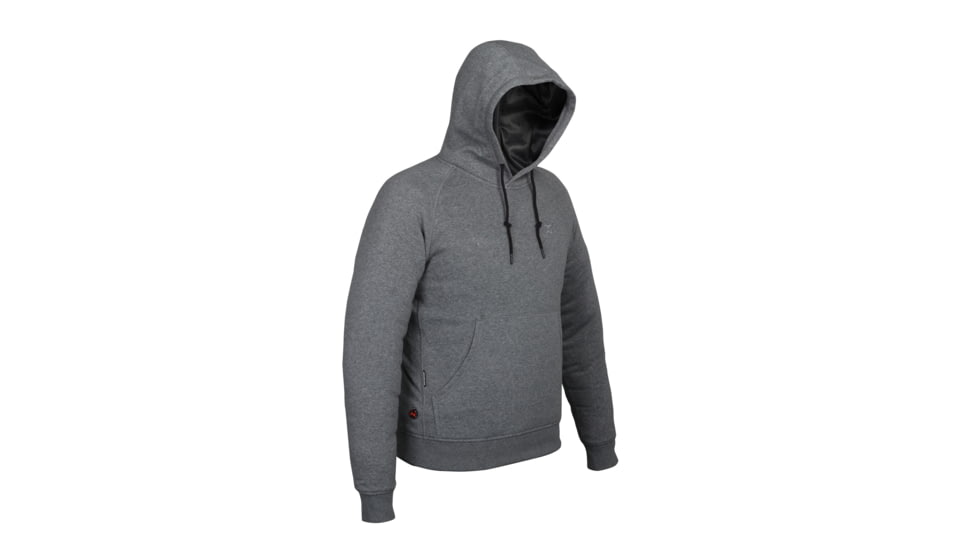 Mobile Warming Phase Heated 7.4 Hoodie Sweatshirt - Womens, Gray, Extra Small, MWJ19M08-22-03