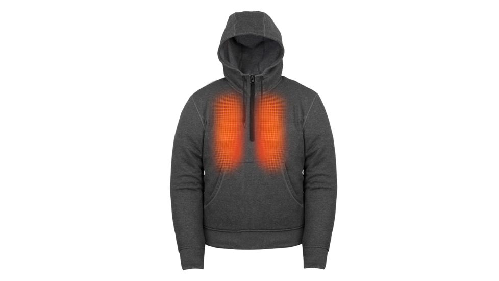 Mobile Warming Phase Plus Hoodie Jacket - Mens, Dark Grey, Large, MWJ19M06-22-04