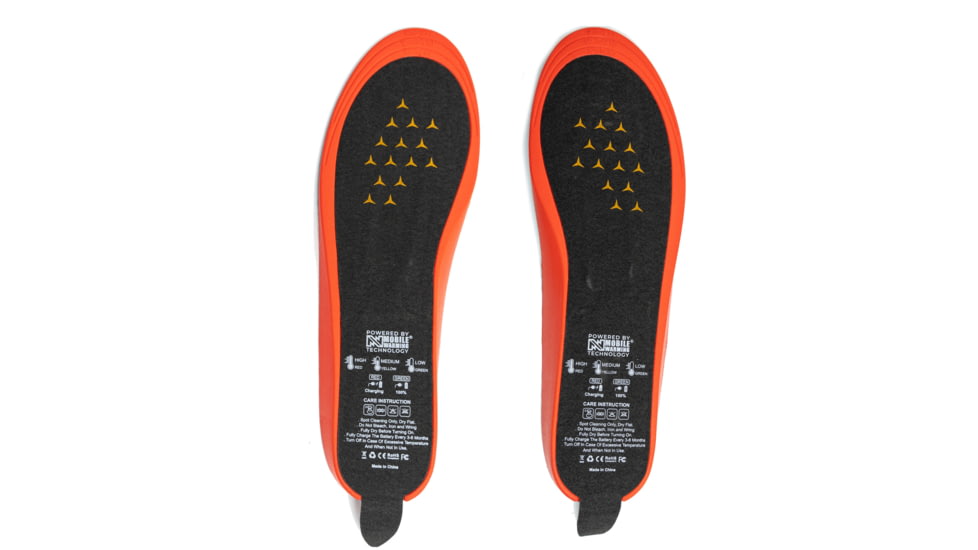 Mobile Warming Premium Bluetooth Heated Insoles, Black, Large, MWUS09010421