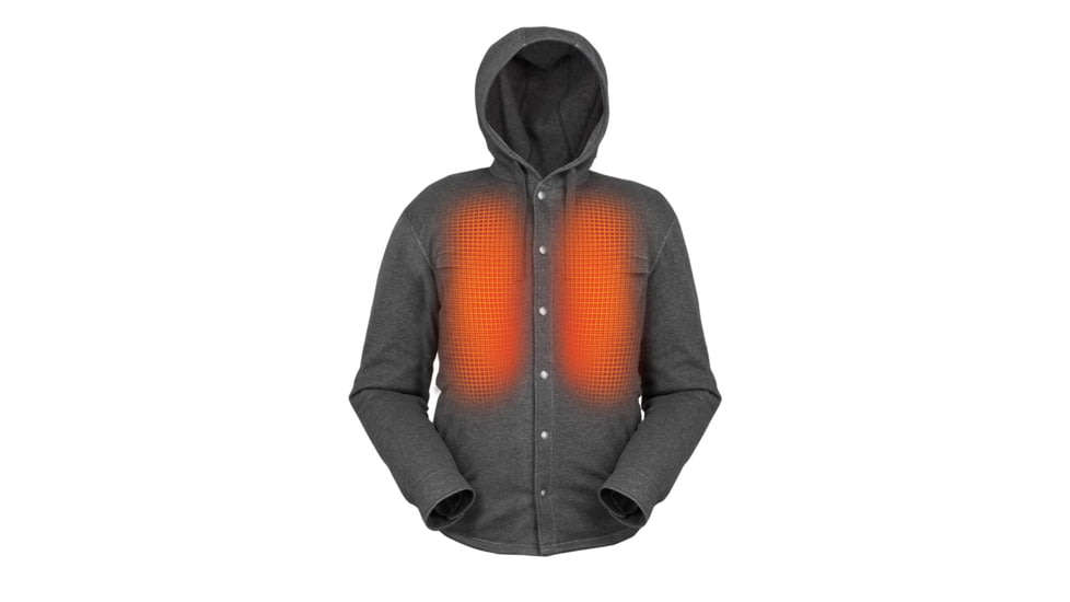 Mobile Warming Shift Jacket - Mens, Dark Grey, 2XL, MWJ19M07-22-06