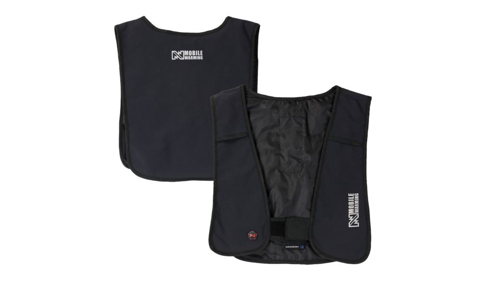 Mobile Warming Smart Thawdaddy Vest, Black, Large/Extra Large, MW19U05-01-12