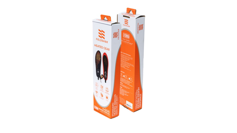 Mobile Warming Standard Heated Insoles, Black, Medium, MWUS08010320