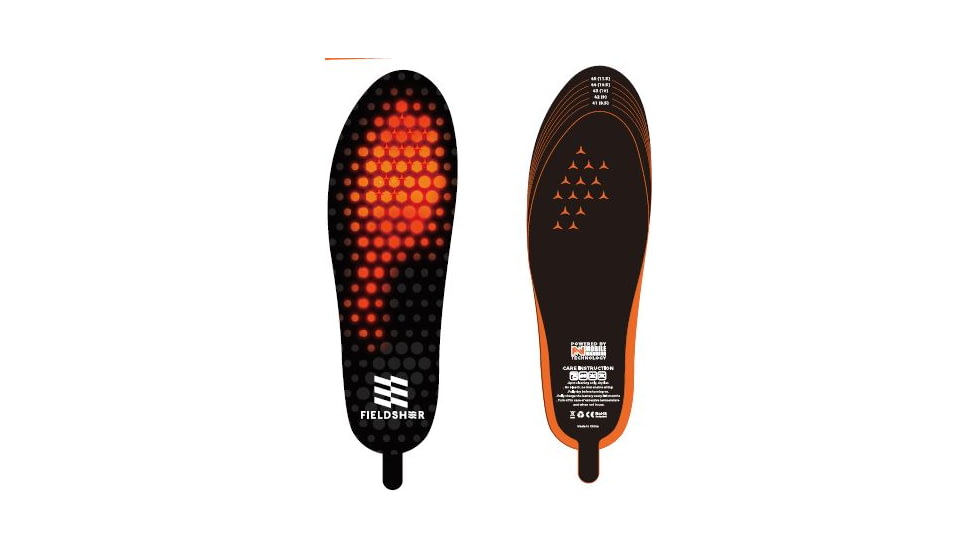 Mobile Warming Standard Heated Insoles, Black, Medium, MWUS08010320