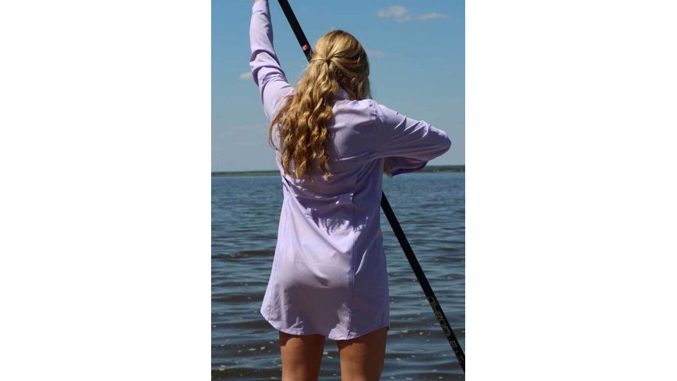 Mojo Sportswear Company Bright Sun Cover - Womens, Abalone, Large, Abalone - L - BSCU