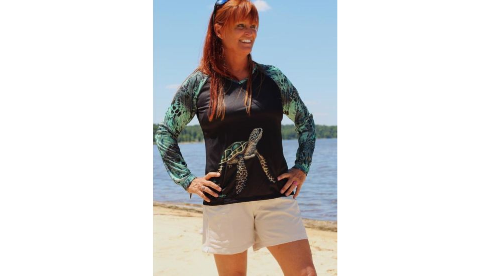 Mojo Sportswear Company Caballo De Mar - Womens, Sea Turtle, Large, Sea Turtle - L -CDM