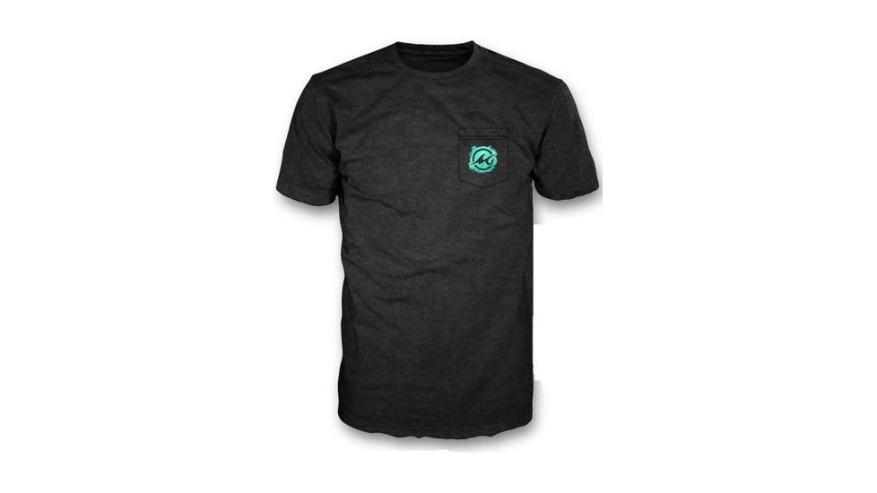 Mojo Sportswear Company Eel Assault Cobia Scene Short Sleeve Pocket T- Shirt - Mens, Octopus Ink, 2XL, OCTIN - 2XL - MSCSST