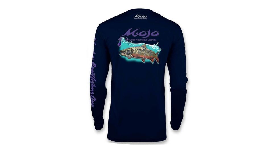 Mojo Sportswear Company High Mountain Brookie Wireman X Long Sleeve Shirt - Mens, Nautical Navy, 2XL, NTCN - 2XL - HMB WRMN X