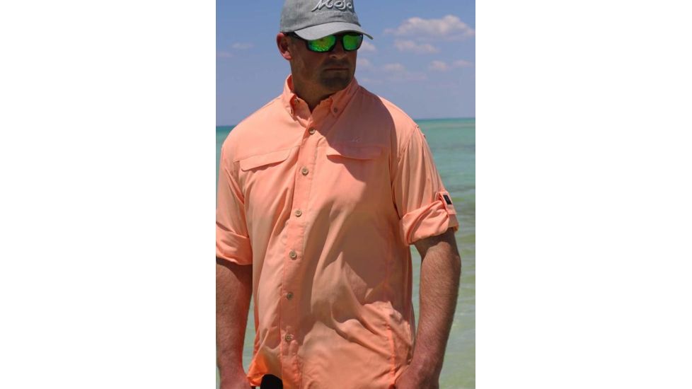 Mojo Sportswear Company Mr. Big Performance Vented Shirt Long Sleeve - Mens, Sailor Sunset, 4XL, SLSNST - XXXXL - MBPRFVS