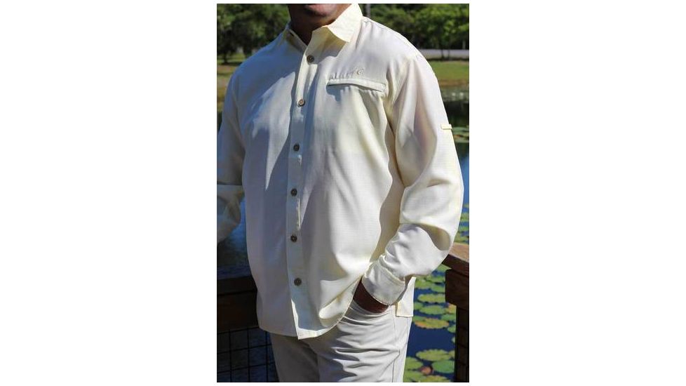 Mojo Sportswear Company Mr. Big Sport Check Performance Shirt Long Sleeve - Mens, Yellowtail, 4XL, YLWTL - XXXXL - MBSCPRFSHTLS