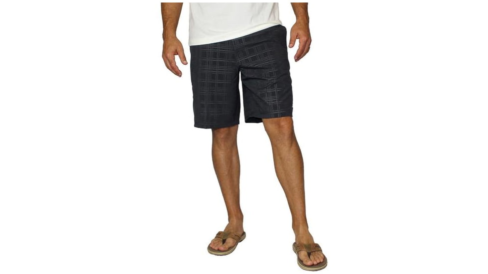 Mojo Sportswear Company Plaid Tec Board Short - Mens, Octopus Ink, 3XL, OCTIN - XXXL - PLTBS