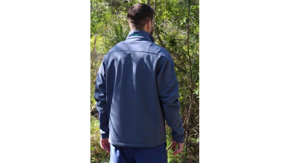 Mojo Sportswear Company Slough Creek Softshell Jacket - Mens, Sharkskin Grey, Medium, SHRGR - M - SLGSJ