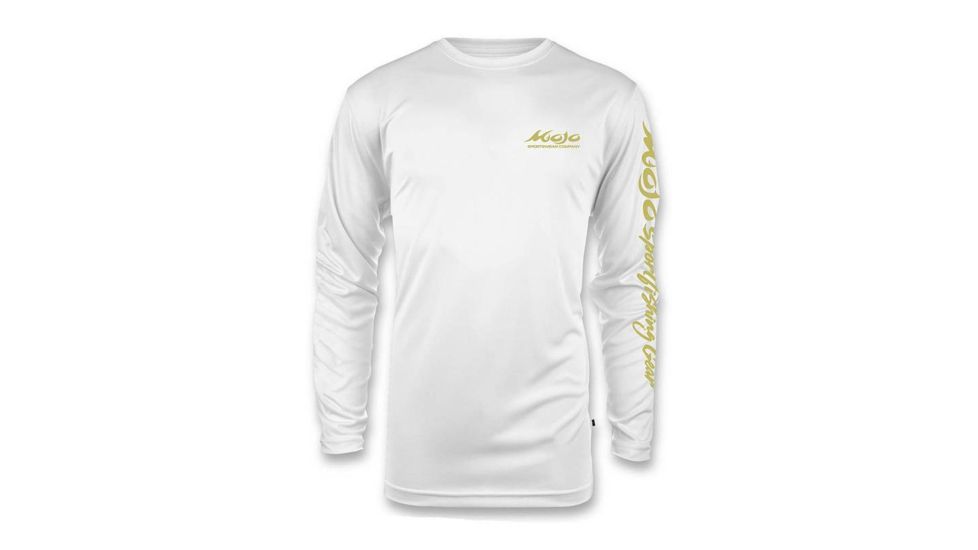 Mojo Sportswear Company Stidham Sea Trout Wireman X Shirt - Mens, White Caps, Medium, WHTCP - M - STSTWRMNX