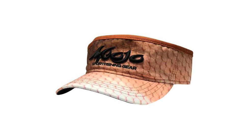 Mojo Sportswear Company Sublimated Visor - Mens, Red Fish, One Size, Red Fish - OS - MSV
