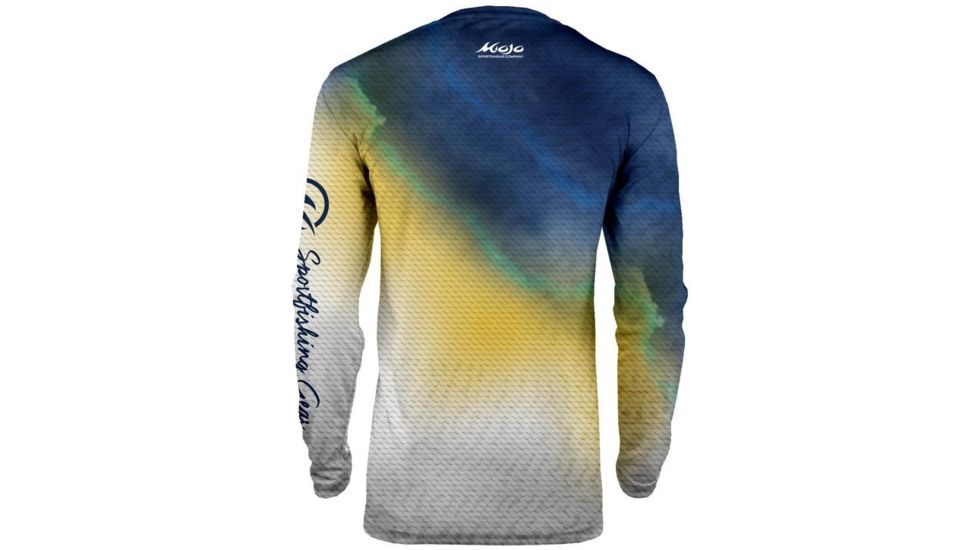 Mojo Sportswear Company Sublimated Wireman Tuna Shirt - Mens, White, Extra Large, White - XL - SWRMNMTN