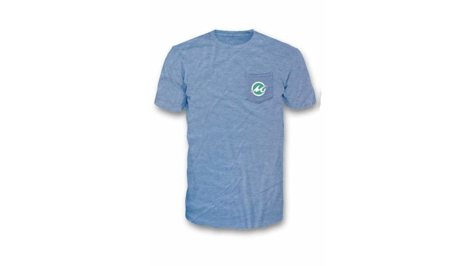Mojo Sportswear Company Wahoo Panels Tee - Men's, Heron Blue, Large, HRNBL - L - MWPT